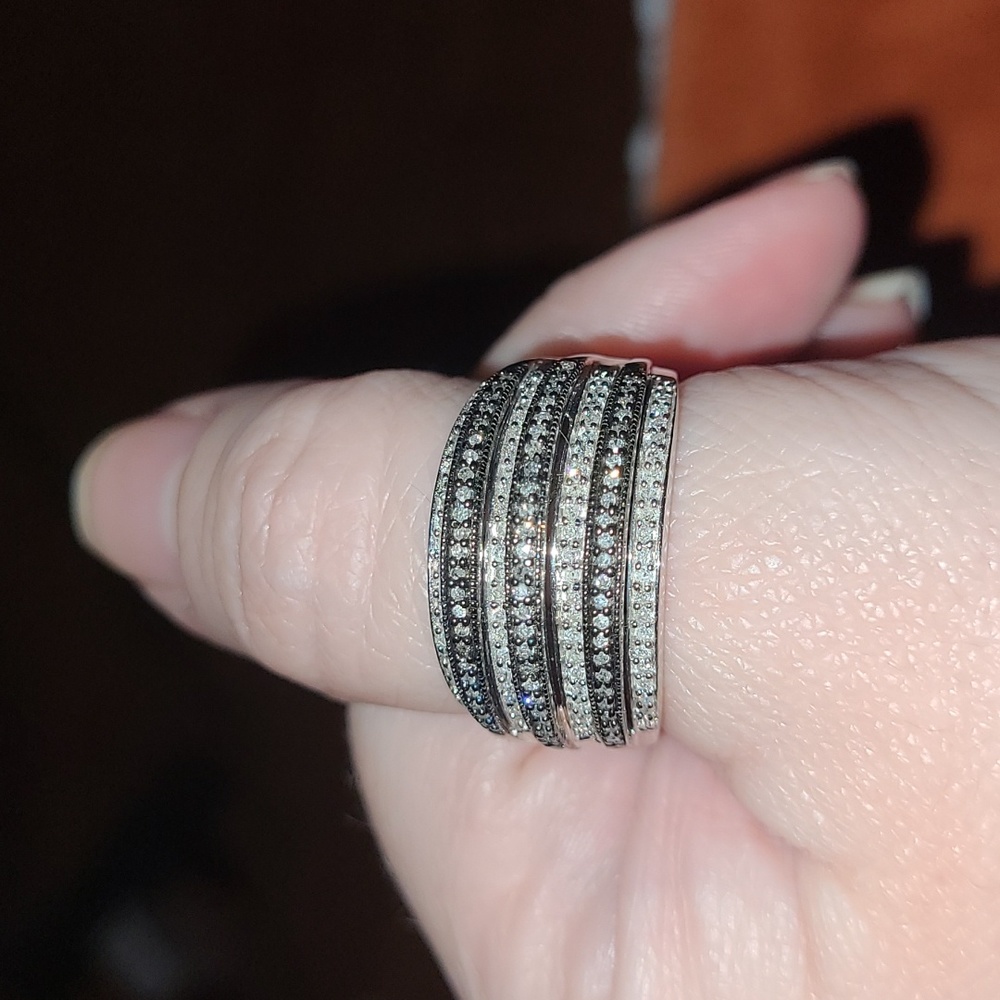 Vintage diamond band